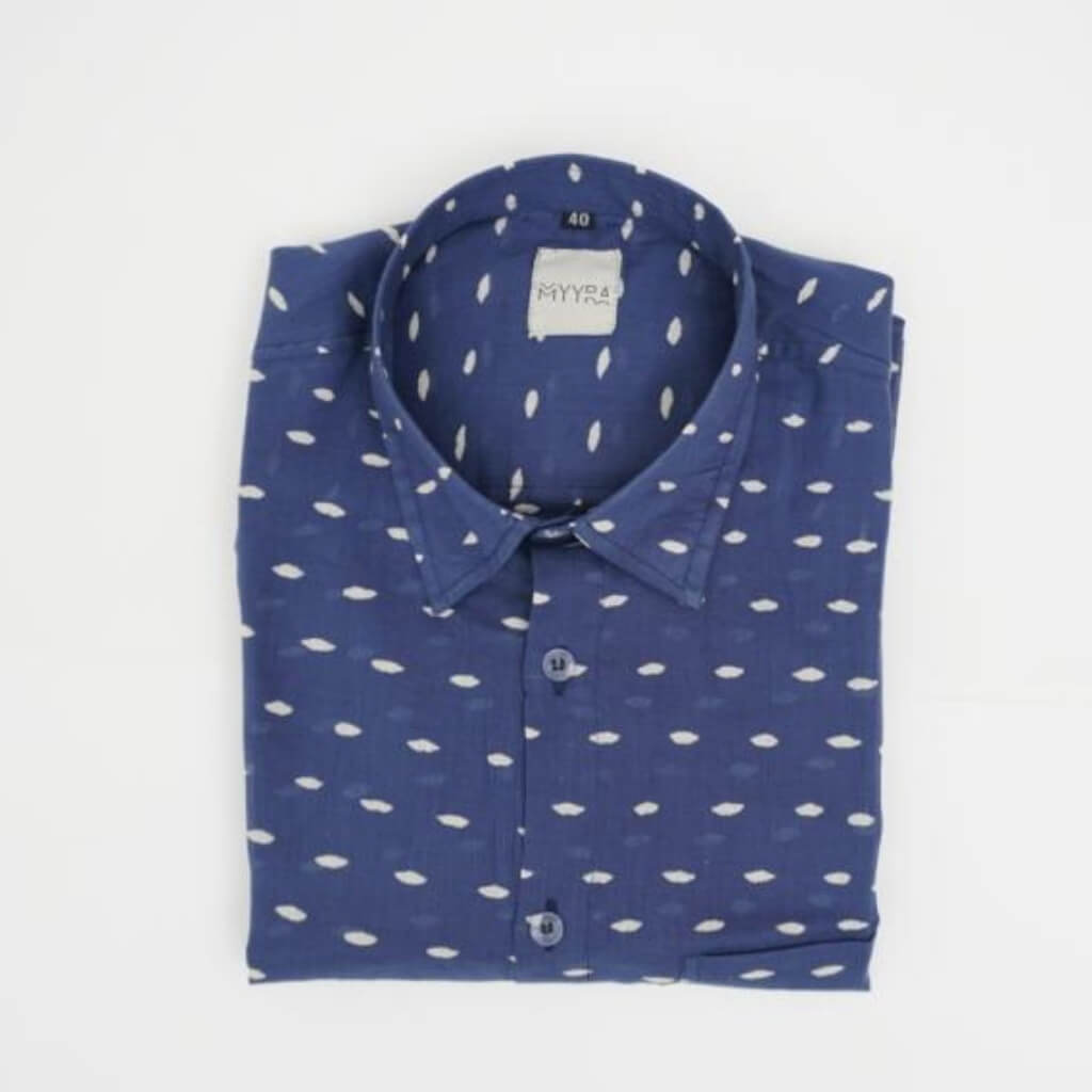 Block Printed Full Sleeve Shirt Pure Cotton