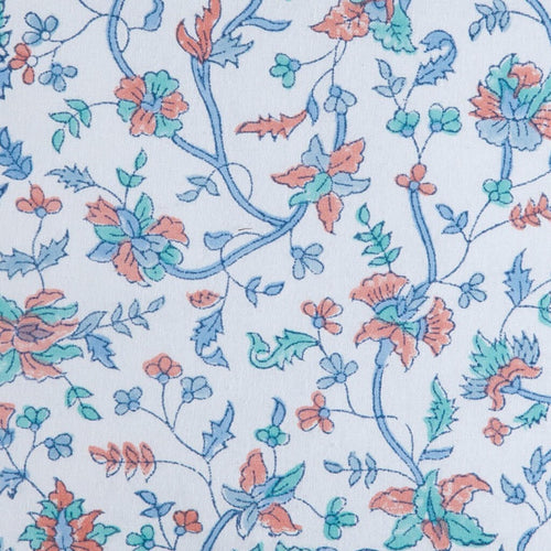 Hand block printed organic cotton fabric yardage from Myyra Jaipur