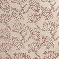 Hand block printed organic cotton fabric in styled flat lay | Myyra Jaipur