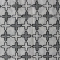 Folded hand block printed organic cotton yardage showing pattern repeat | Myyra Jaipur