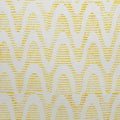 Close-up of hand block print on organic cotton running fabric | Myyra Jaipur