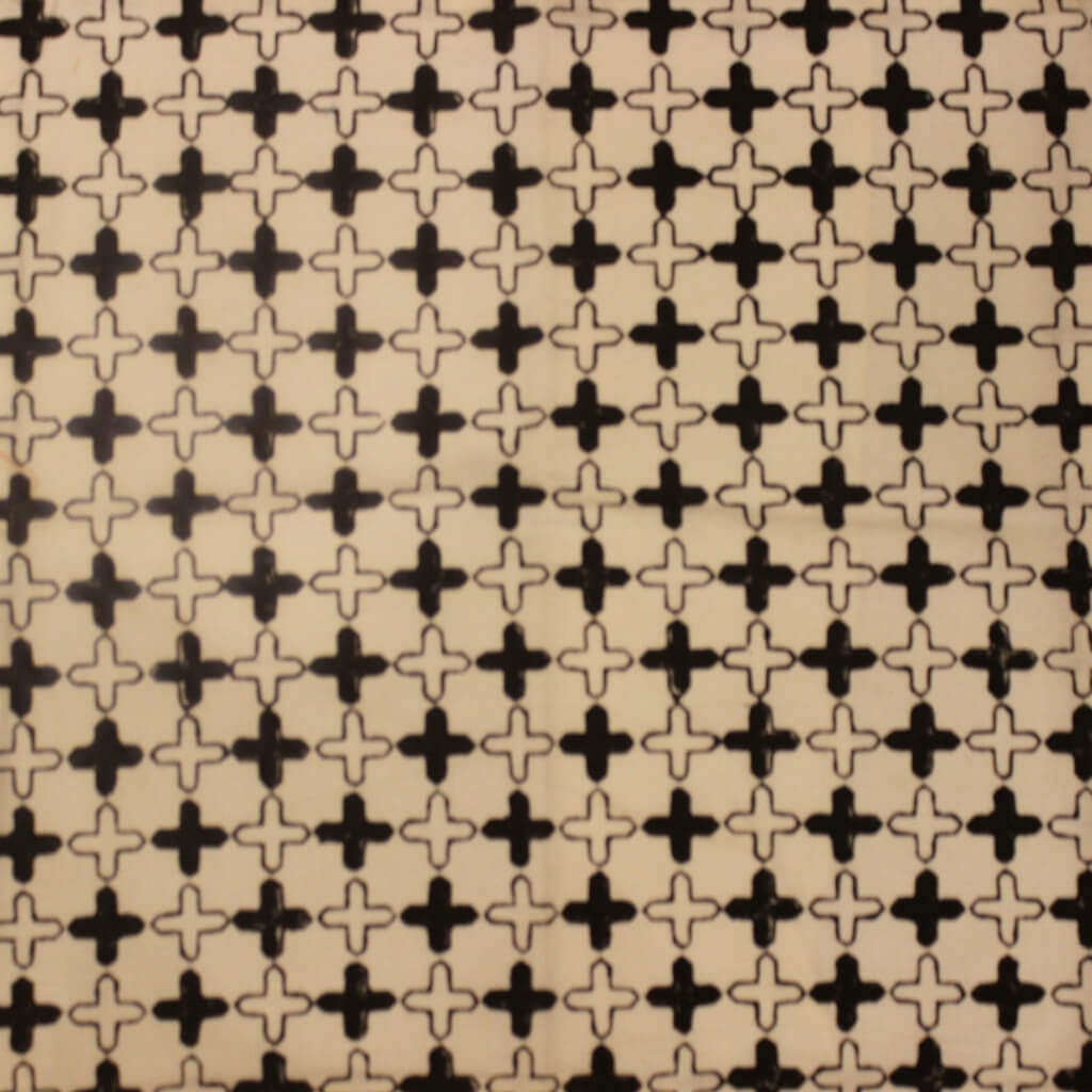 Hand block printed organic cotton fabric yardage from Myyra Jaipur
