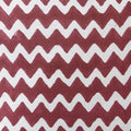 Hand block printed organic cotton fabric in styled flat lay | Myyra Jaipur