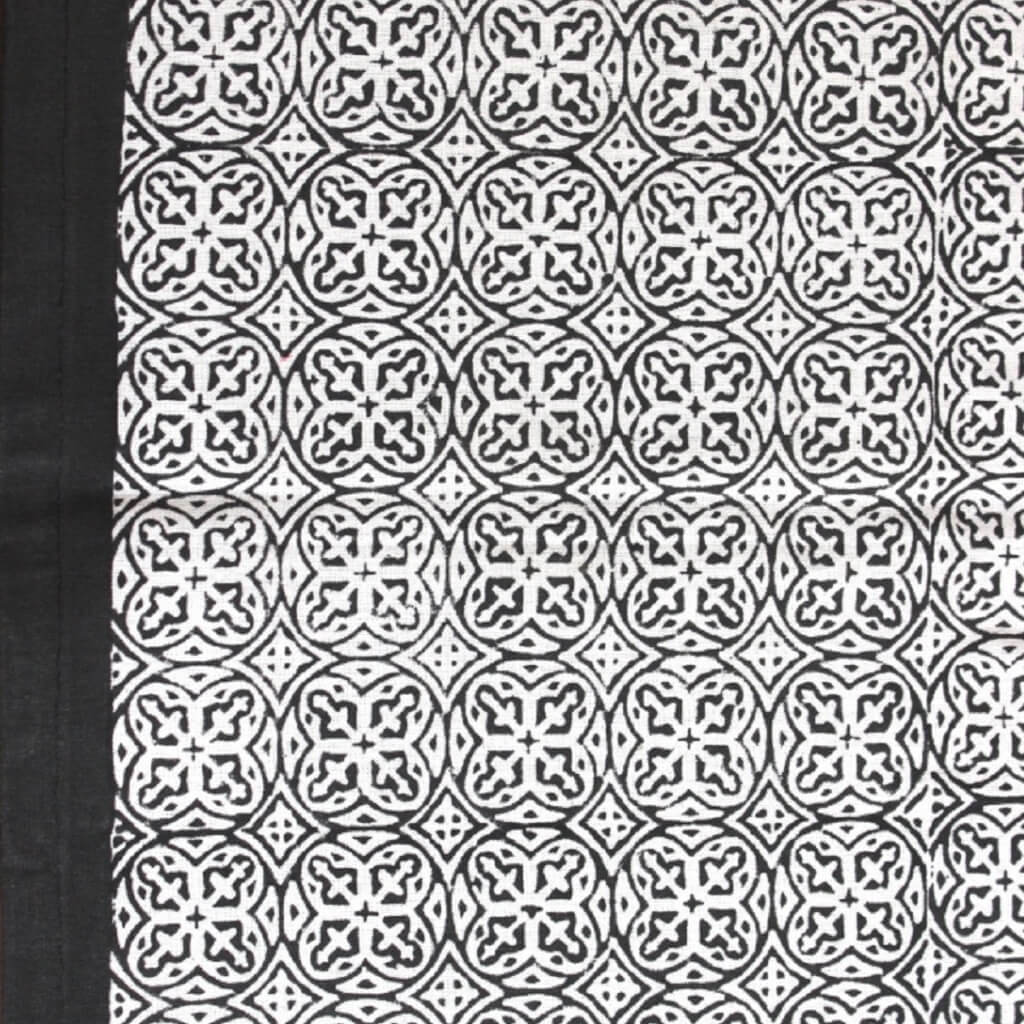 Hand block printed organic cotton fabric yardage from Myyra Jaipur