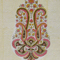 Hand block printed organic cotton fabric yardage from Myyra Jaipur