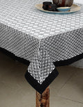 Hand block printed organic cotton table cover | Myyra Jaipur