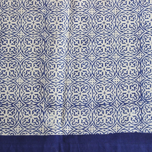 Hand block printed organic cotton fabric yardage from Myyra Jaipur