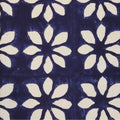 Hand block printed organic cotton fabric in styled flat lay | Myyra Jaipur