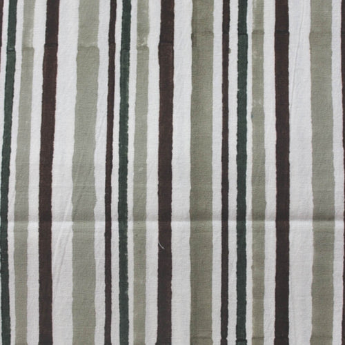 Hand block printed organic cotton fabric yardage from Myyra Jaipur