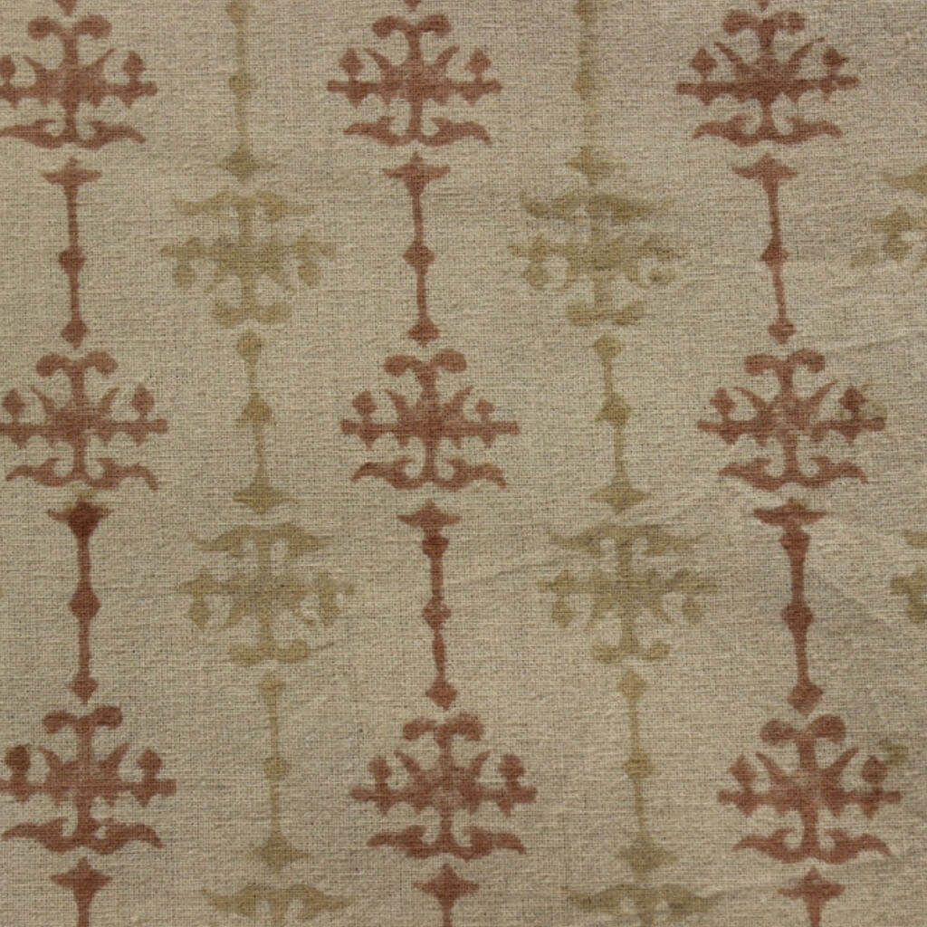 Hand block printed organic cotton fabric yardage from Myyra Jaipur