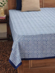 Bed Cover Hand Block Printed Cotton