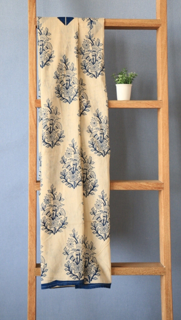 Scarf Hand Block Printed Cotton - MYYRA