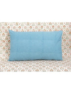 Hand block printed organic cotton pillow cover | Myyra Jaipur