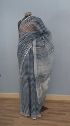 Saree Hand Block Printed Cotton