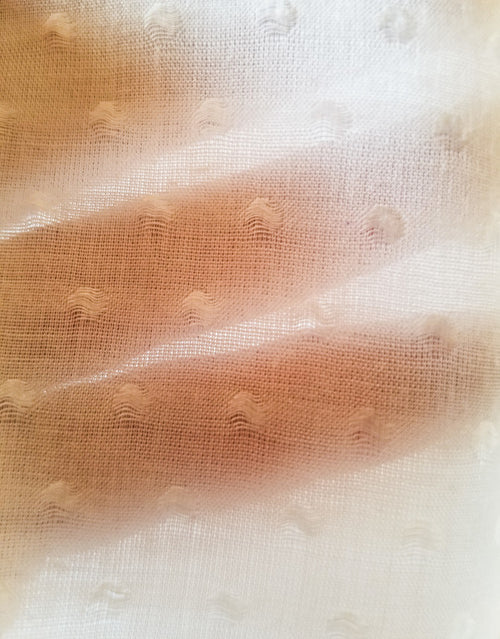 100% Milk Fibre Dots Fabric #02