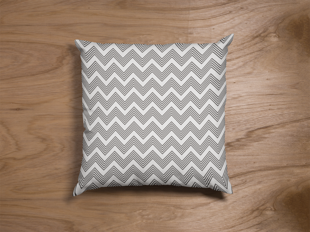 Pair of digital printed cushion covers #18 styled view | Myyra Jaipur