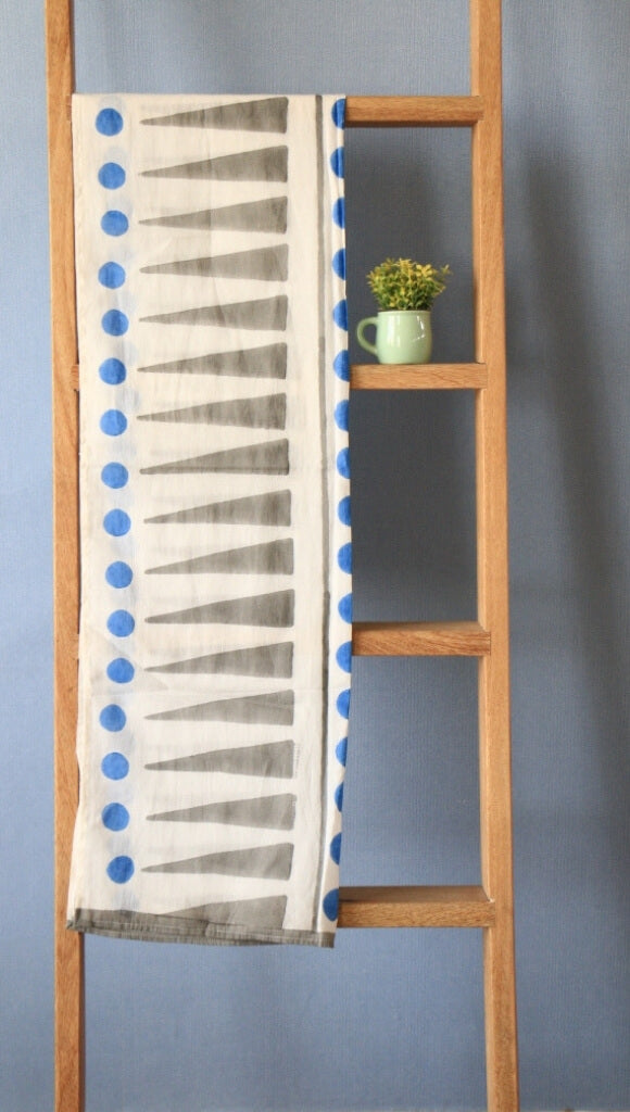 Scarfs Hand Block Printed Cotton - MYYRA