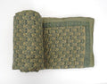 Hand block printed organic cotton quilt from Jaipur | Myyra