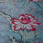 Pair of digital printed cushion covers #08 styled view | Myyra Jaipur