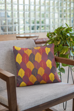 Lifestyle view of digital printed cushion cover #19 | Myyra Jaipur