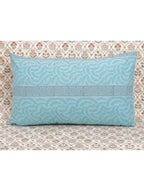 Hand block printed organic cotton pillow cover | Myyra Jaipur
