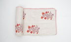 Dohar (lightweight cotton quilt) styled view from Myyra Jaipur
