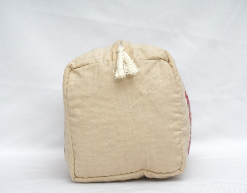 Pouch Hand Block Printed Cotton 06