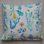 Close-up of digital print on cushion cover #09 | Myyra Jaipur