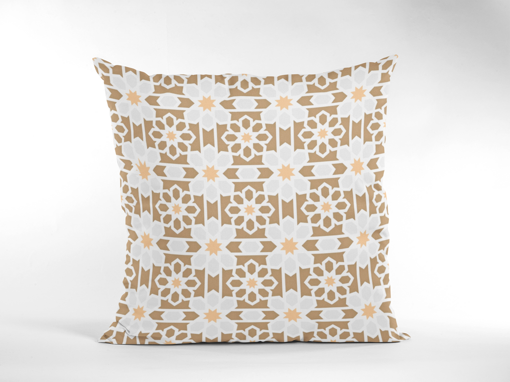 Close-up of digital print on cushion cover #23 | Myyra Jaipur