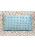 Hand block printed organic cotton pillow cover | Myyra Jaipur