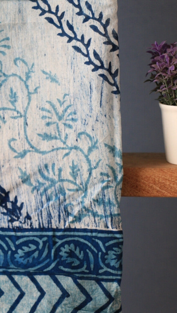 Scarfs Hand Block Printed Cotton - MYYRA