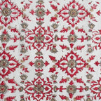 Hand block printed organic cotton fabric yardage from Myyra Jaipur