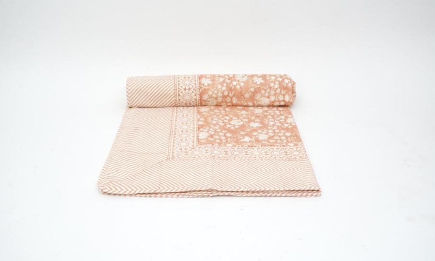 Dohar (lightweight cotton quilt) styled view from Myyra Jaipur