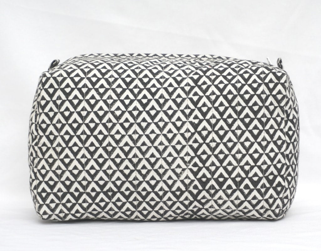 Pouch Hand Block Printed Cotton 07