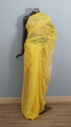 Saree Hand Block Printed Cotton