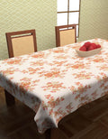 Hand block printed organic cotton table cover | Myyra Jaipur