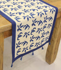 Hand block printed organic cotton table runner | Myyra Jaipur