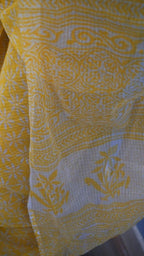 Saree Hand Block Printed Cotton