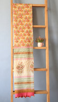 Scarf Hand Block Printed Cotton - MYYRA