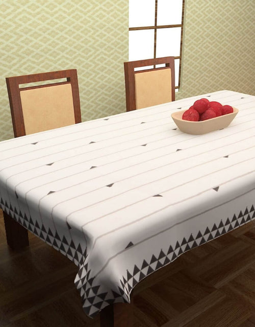 Hand block printed organic cotton table cover | Myyra Jaipur