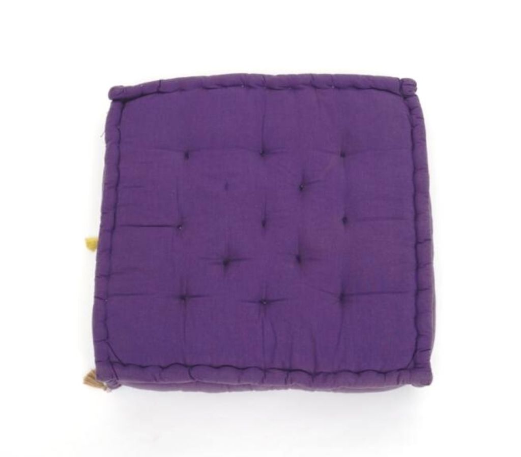 Floor cushion styled view from Myyra Jaipur