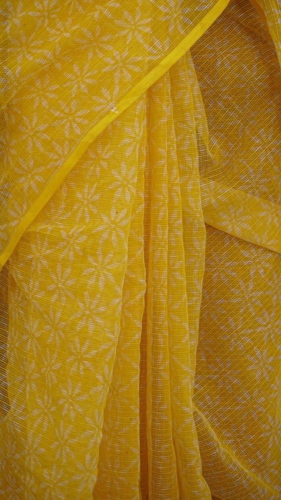 Saree Hand Block Printed Cotton