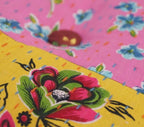 Floor cushion styled view from Myyra Jaipur