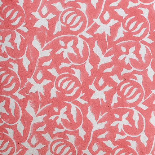 Hand block printed organic cotton fabric yardage from Myyra Jaipur