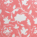 Folded hand block printed organic cotton yardage showing pattern repeat | Myyra Jaipur