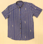 Half Sleeves Shirt Hand Block Printed Cotton