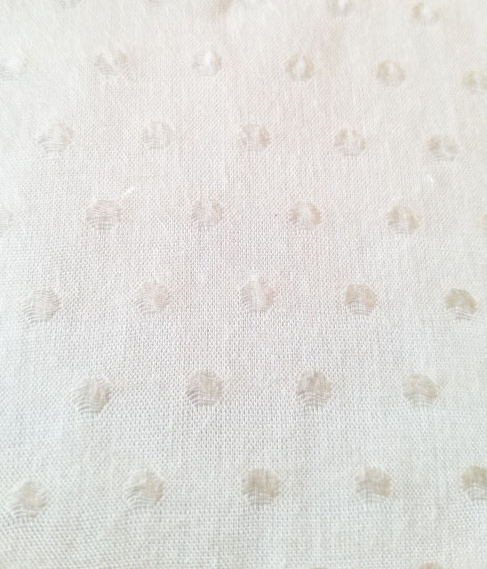 100% Milk Fibre Dots Fabric #02