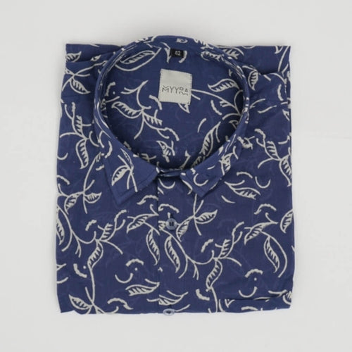 Block Printed Full Sleeve Shirt Pure Cotton
