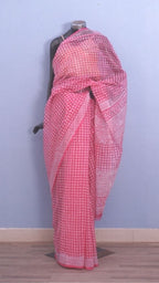 Saree Hand Block Printed Cotton