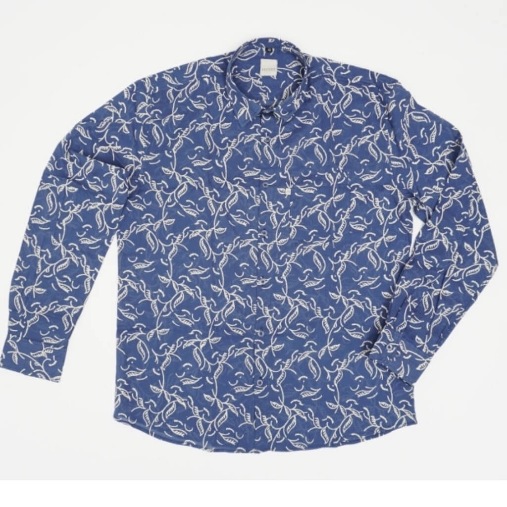 Block Printed Full Sleeve Shirt Pure Cotton